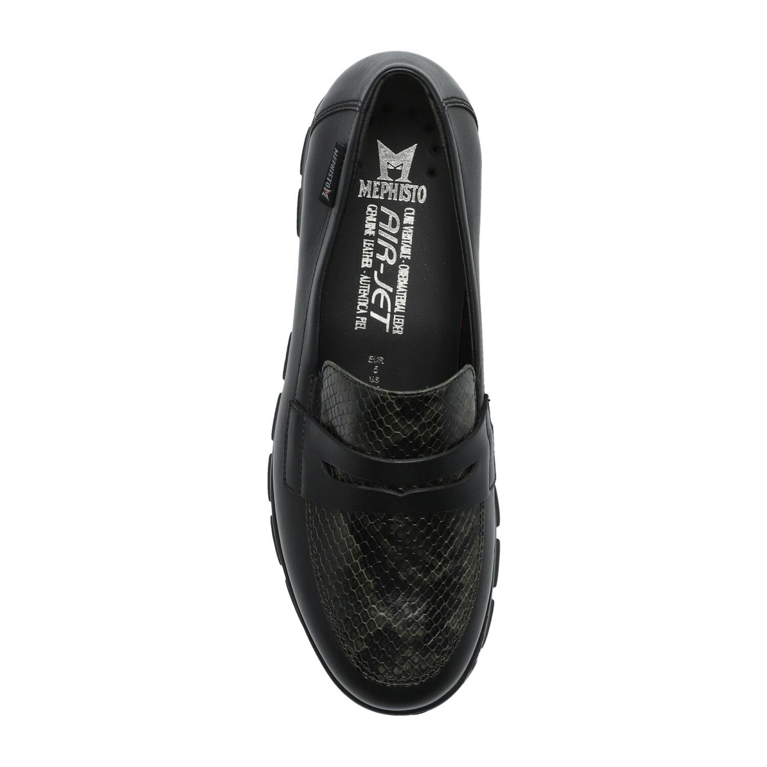 mocassins femme modèle Carima noir - Mephisto